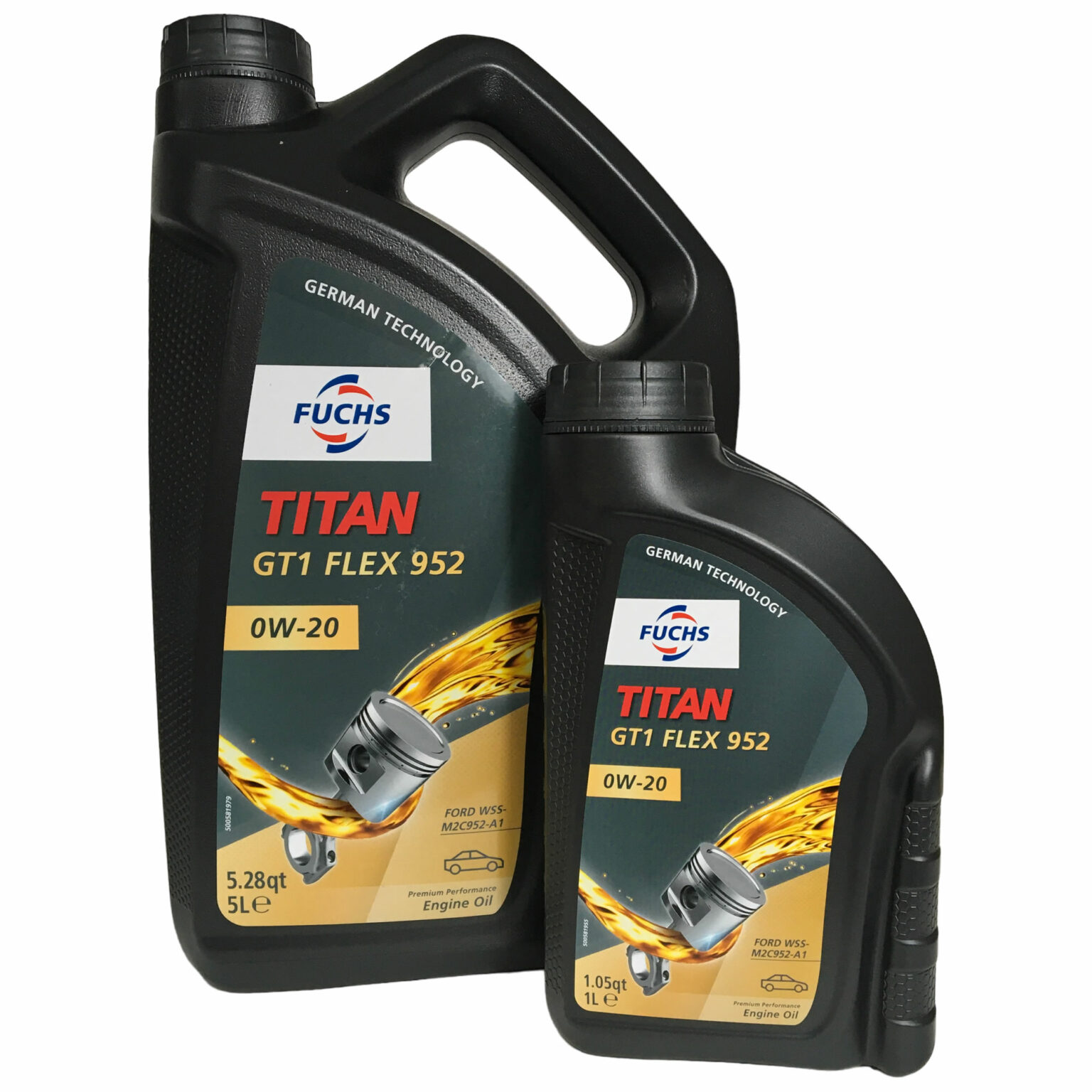 Fuchs Titan Flex W Fully Synthetic Engine Oil Car Service Packs