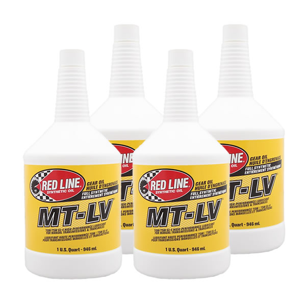 Red Line Synthetic Oil MT-LV 70W/75W GL-4 GEAR OIL – Impossible Fab