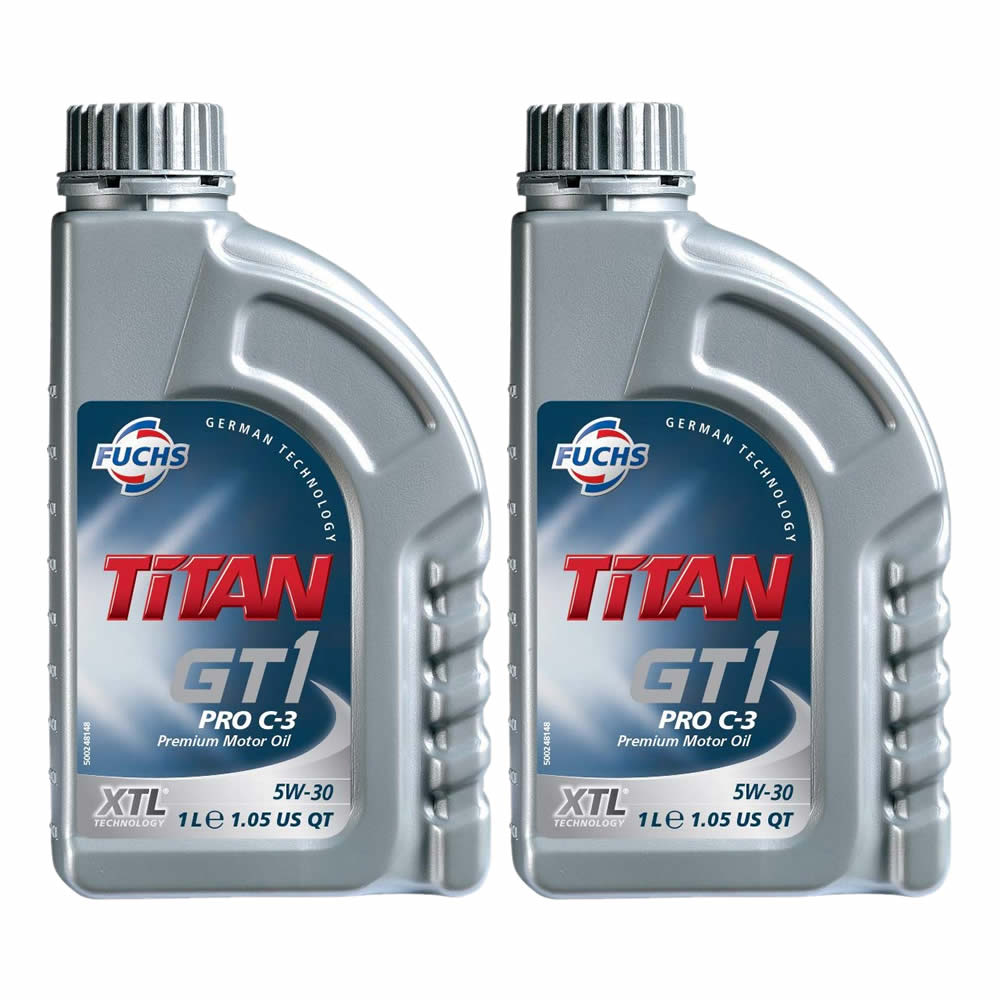 Fuchs Titan Gt Pro C W Fully Synthetic Engine Oil Car Service Packs